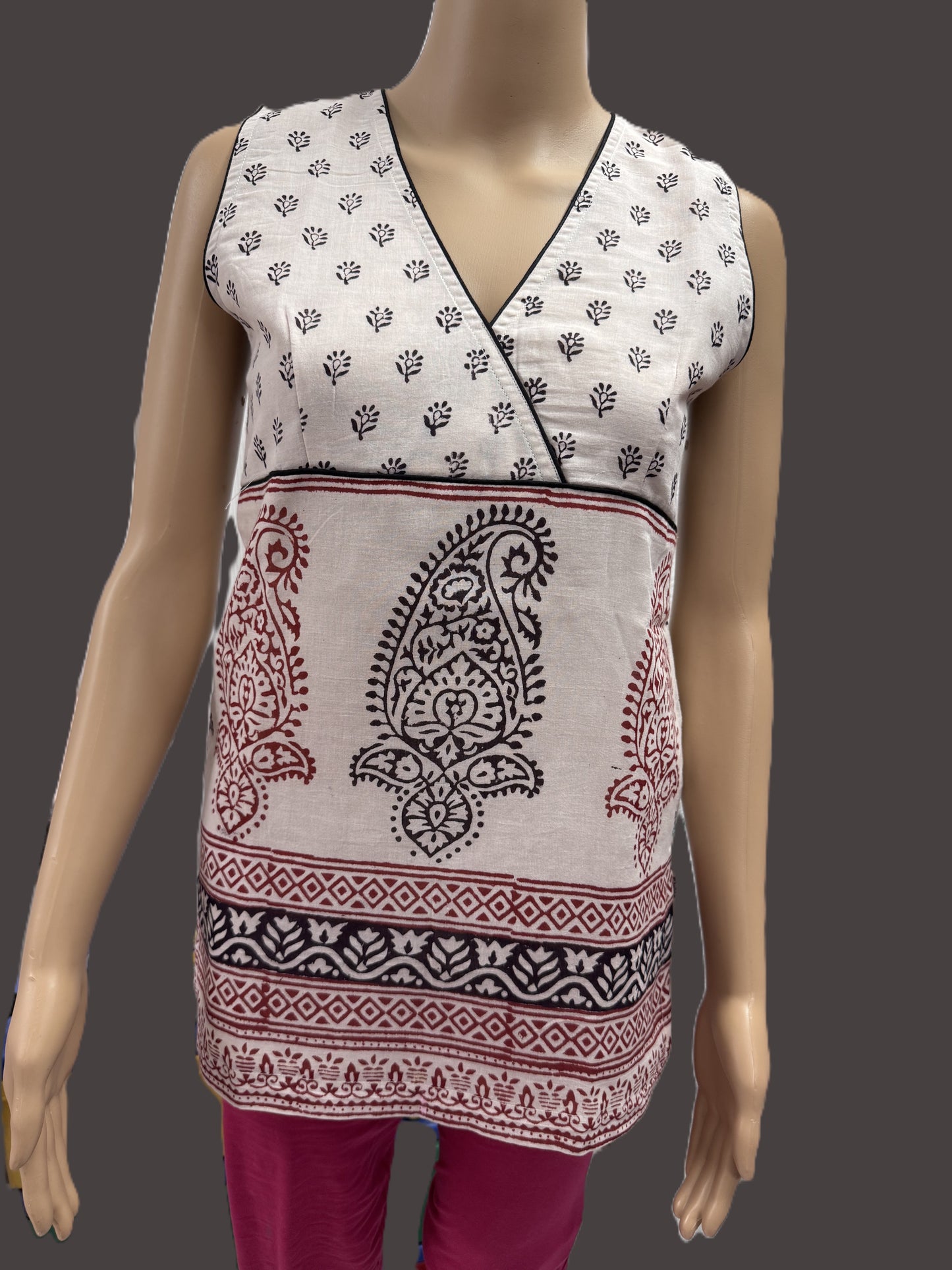 STARS : BAGH BLOCK PRINTED COTTON TUNIC