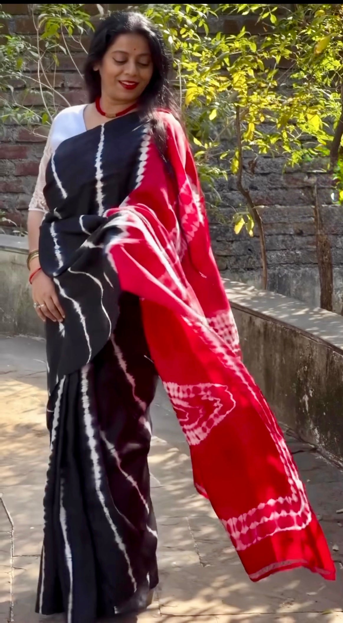 KRISHNA : SHIBORI SILK SAREE