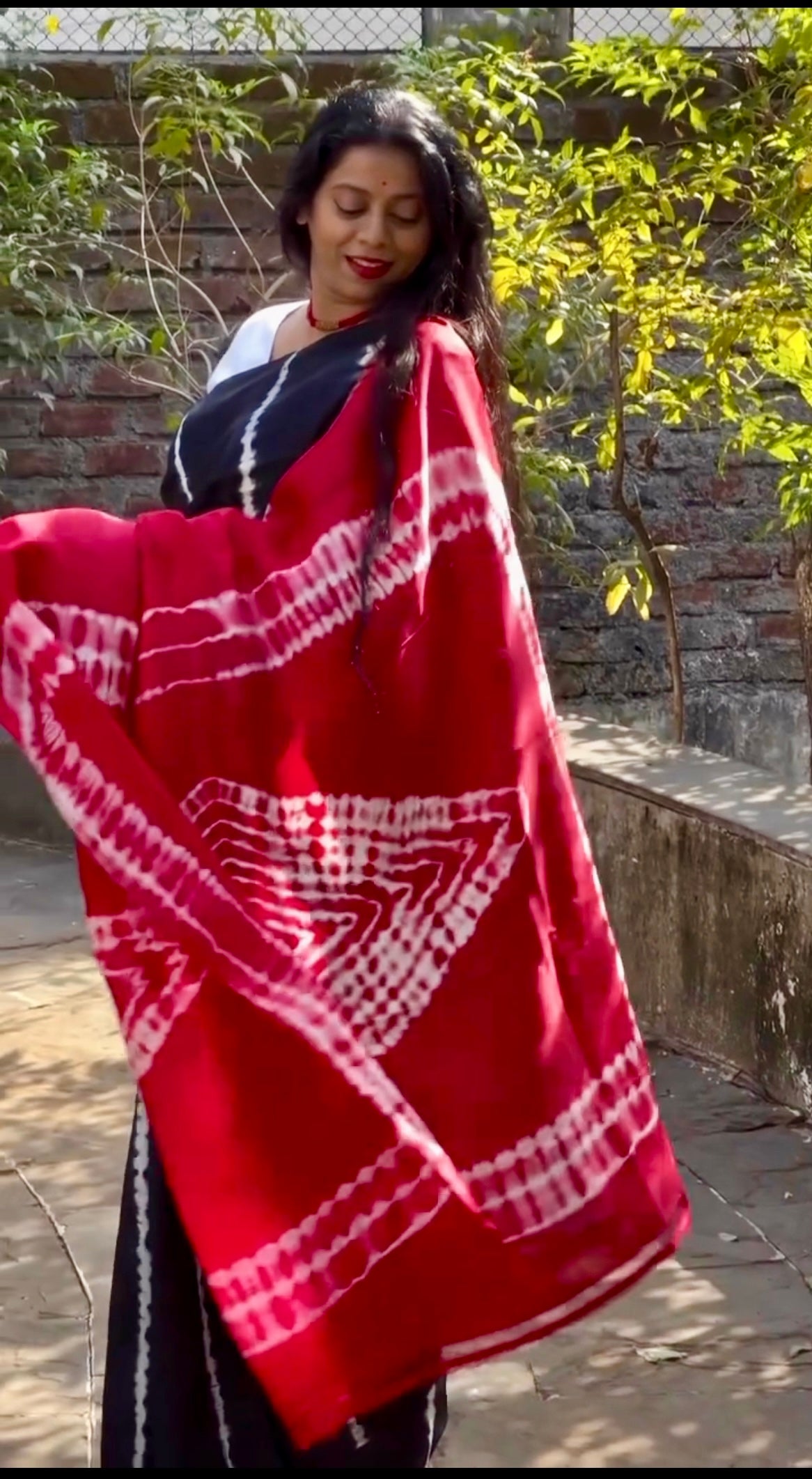 KRISHNA : SHIBORI SILK SAREE