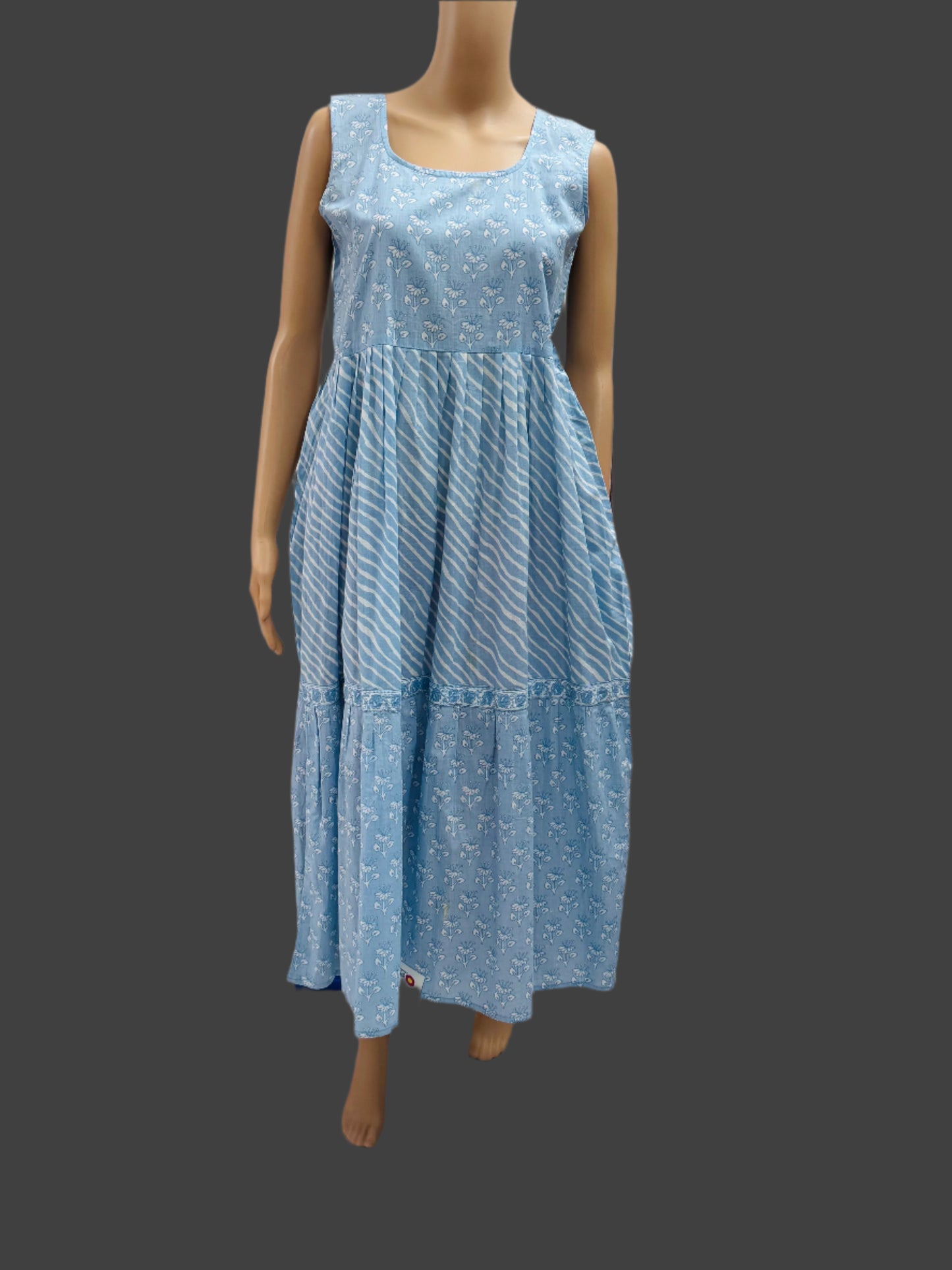 Blue Dress Cotton