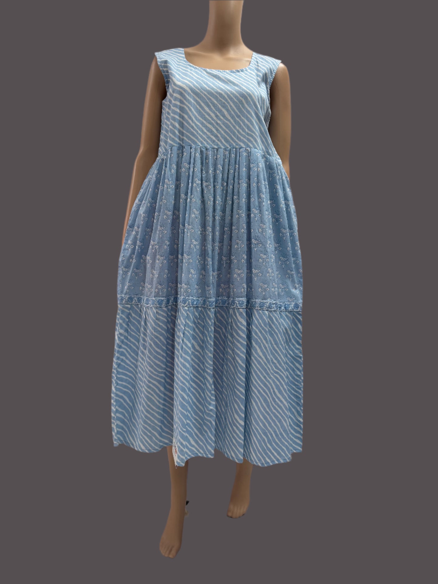 DEW DROPS : PRINTED FLORAL DRESS