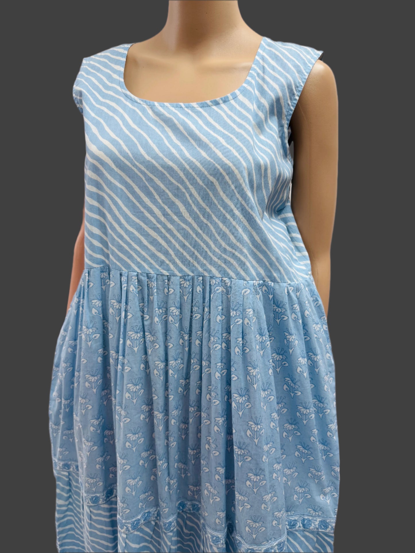 DEW DROPS : PRINTED FLORAL DRESS