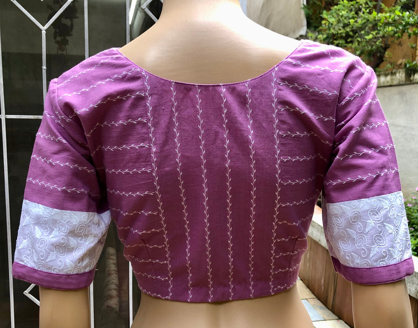 LILAC LOVE : COTTON BLOUSE