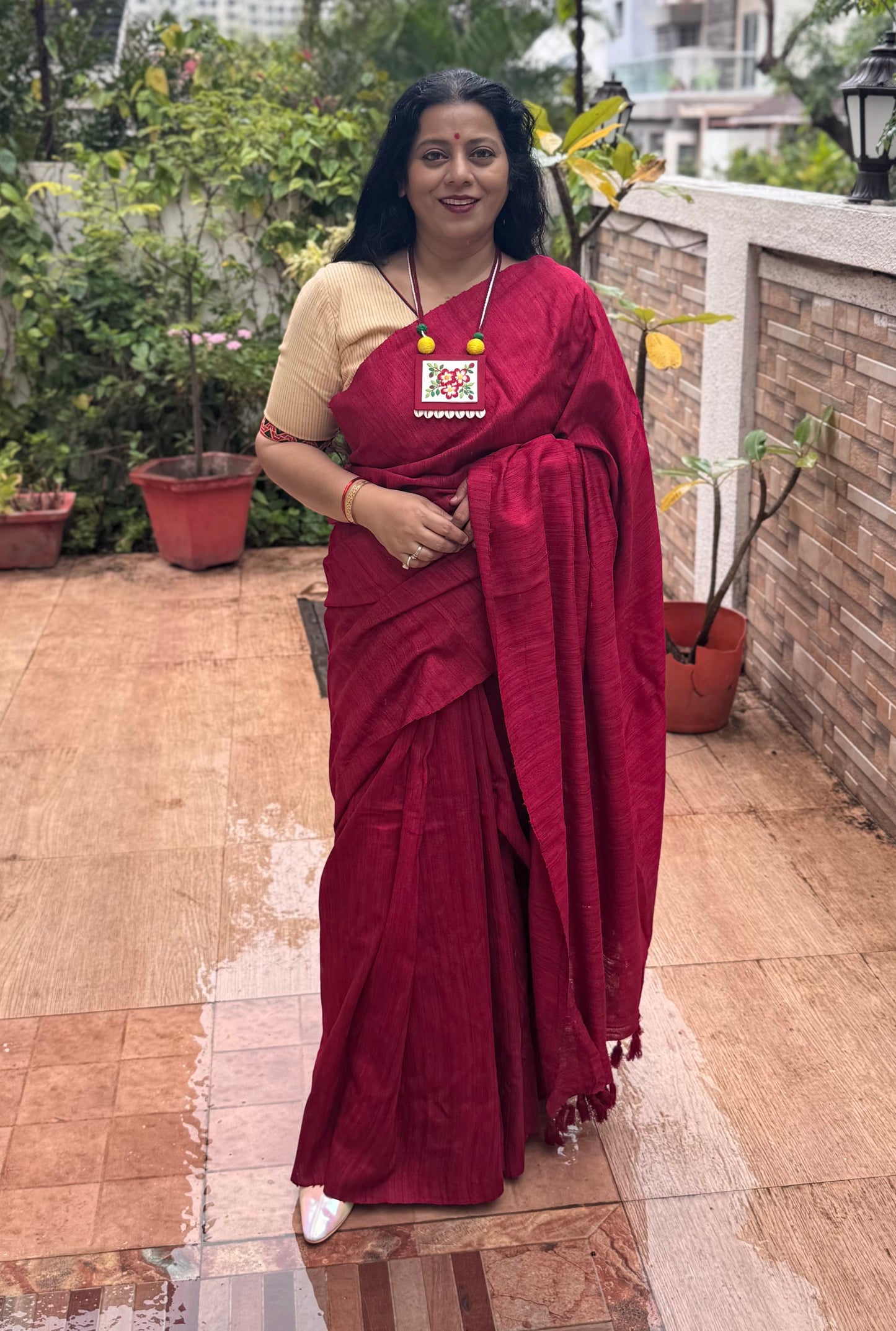 BHAVINI : ERI BY MULBERRY SILK SAREE