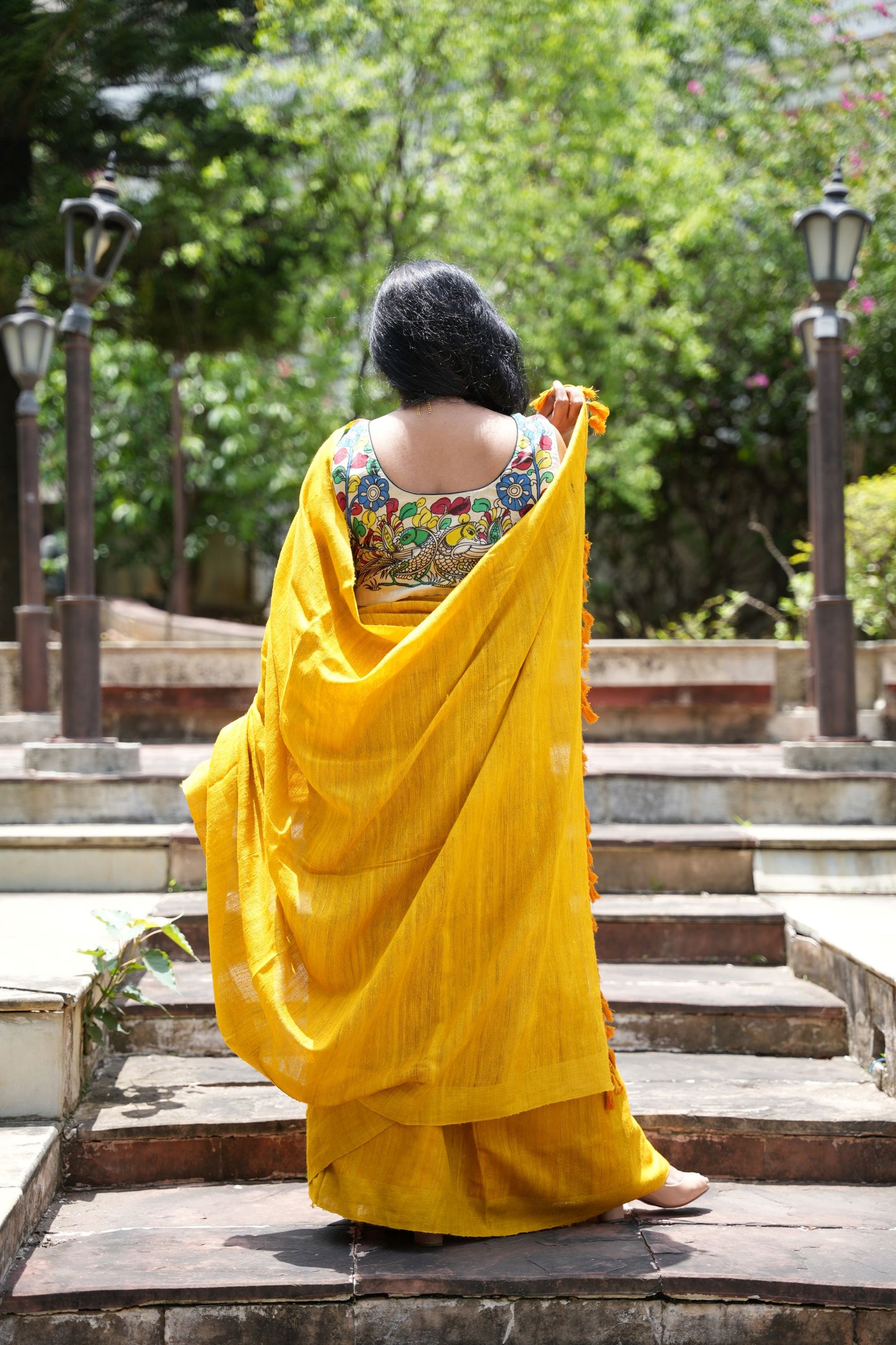 Eri x Mulberry silk saree