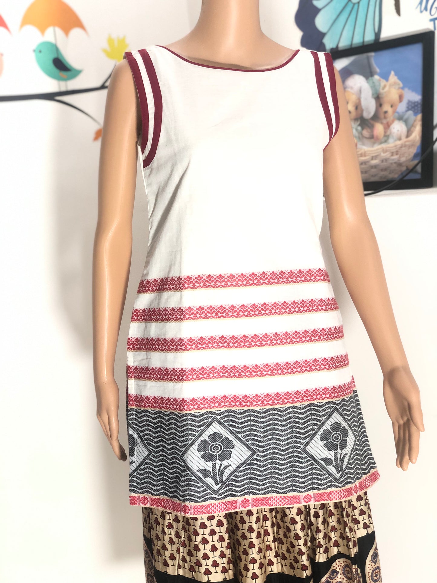 MOON MEADOW : HANDLOOM COTTON TUNIC