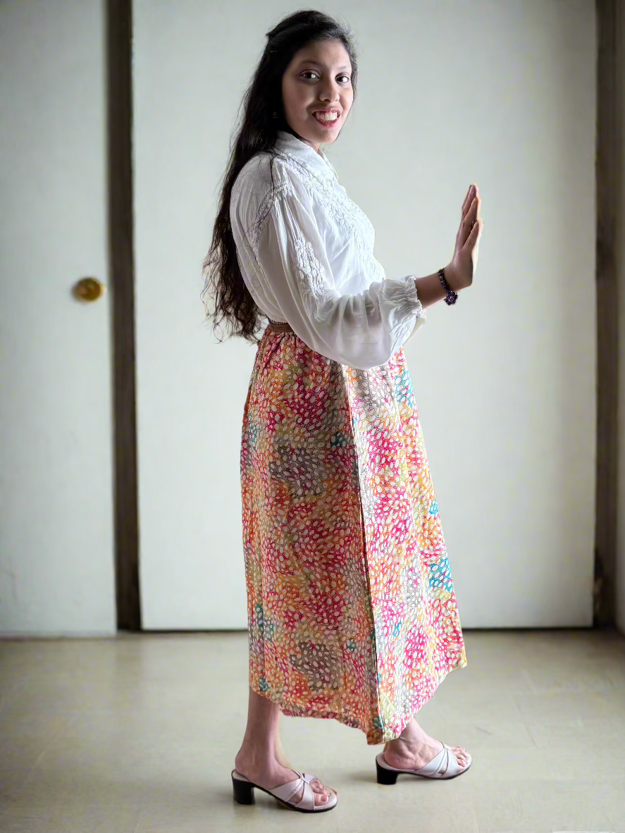 Printed Cotton skirt