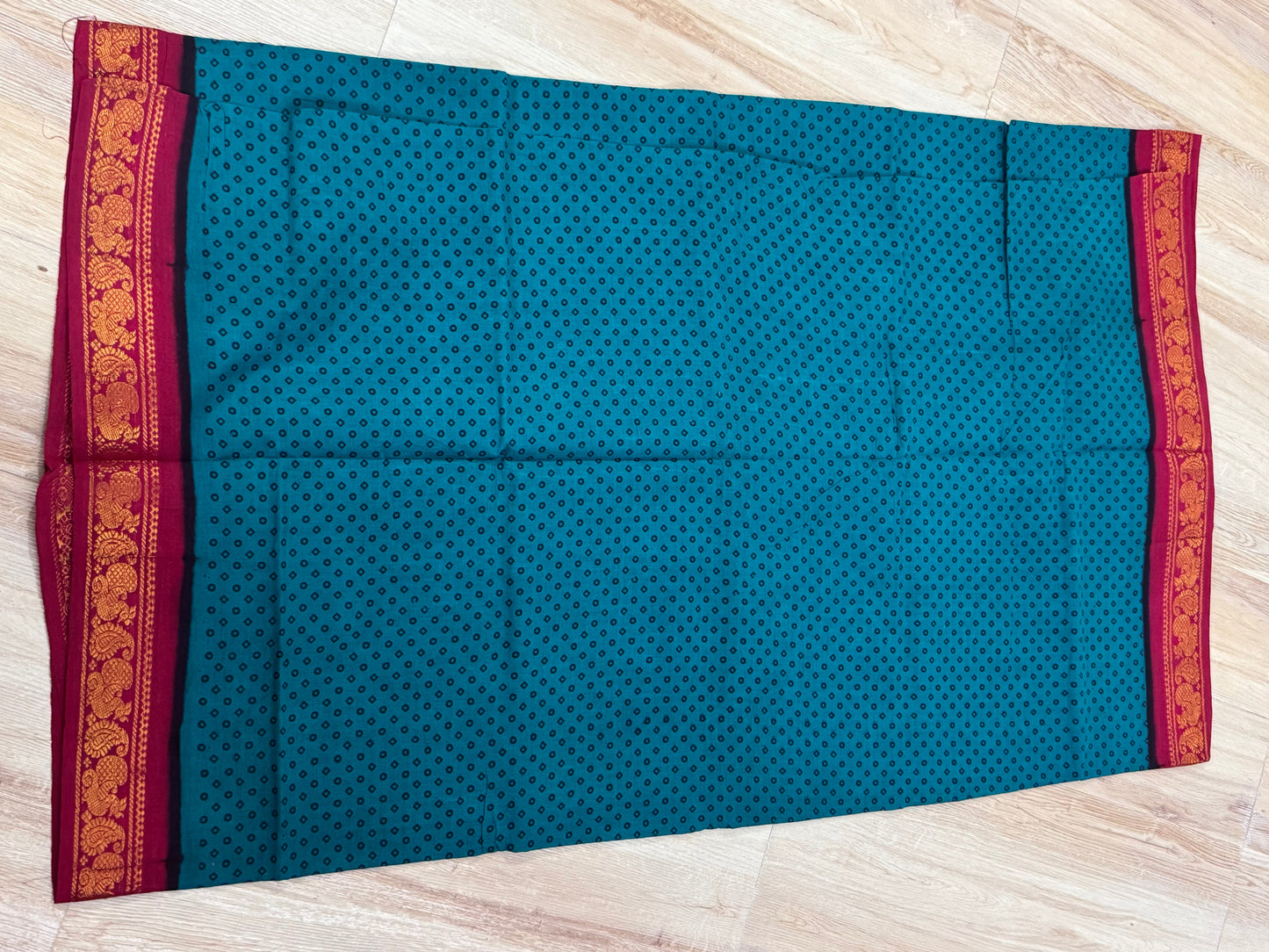 IRA : COTTON SUNGUDI SAREE