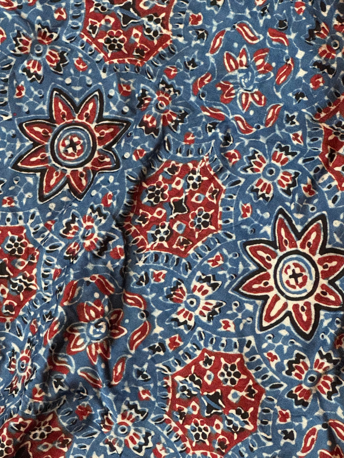 GAUTAMI : BANDHEJ AJRAKH MODAL SILK SAREE