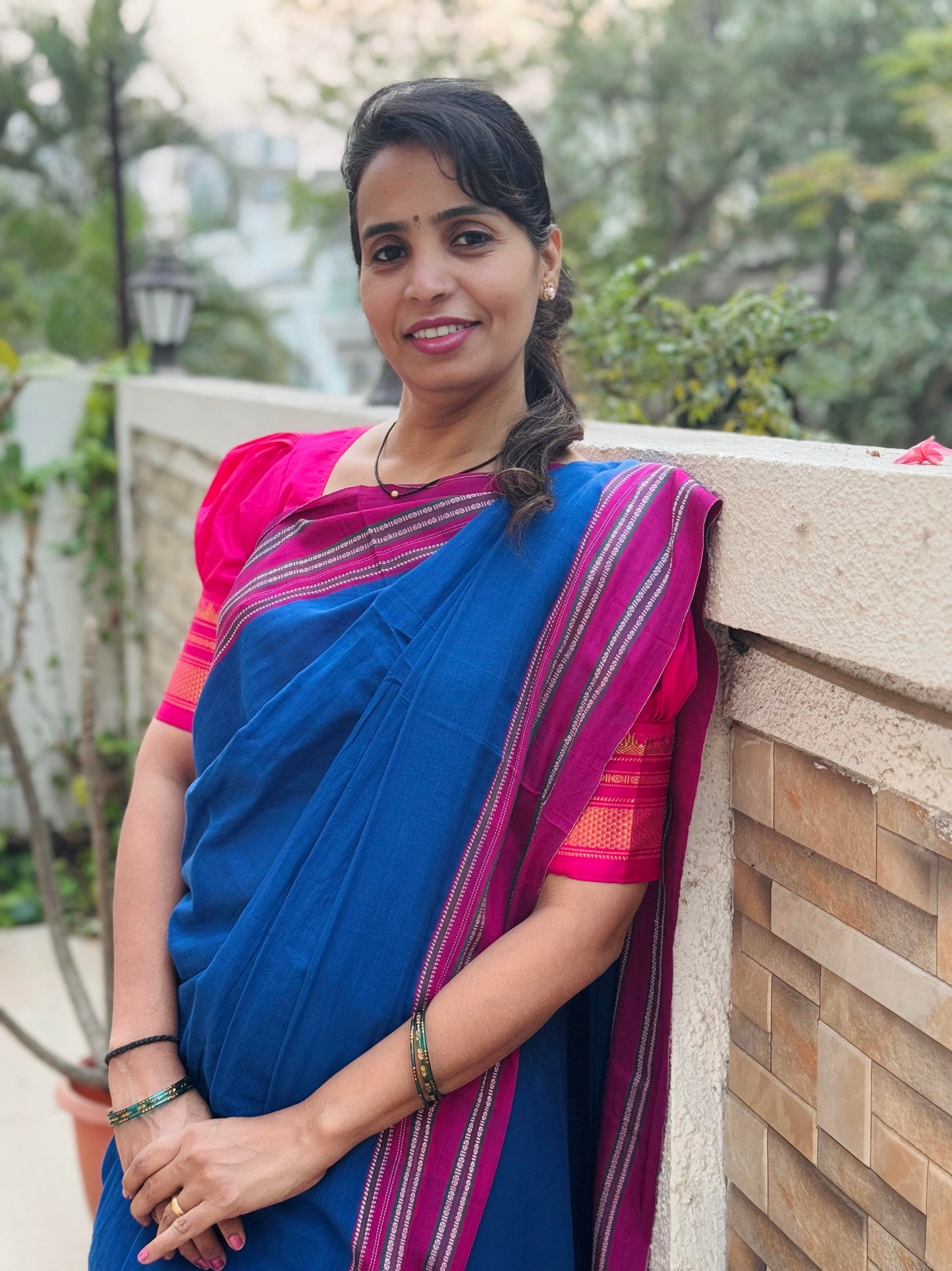 KIMAYA : ILKAL COTTON SAREE