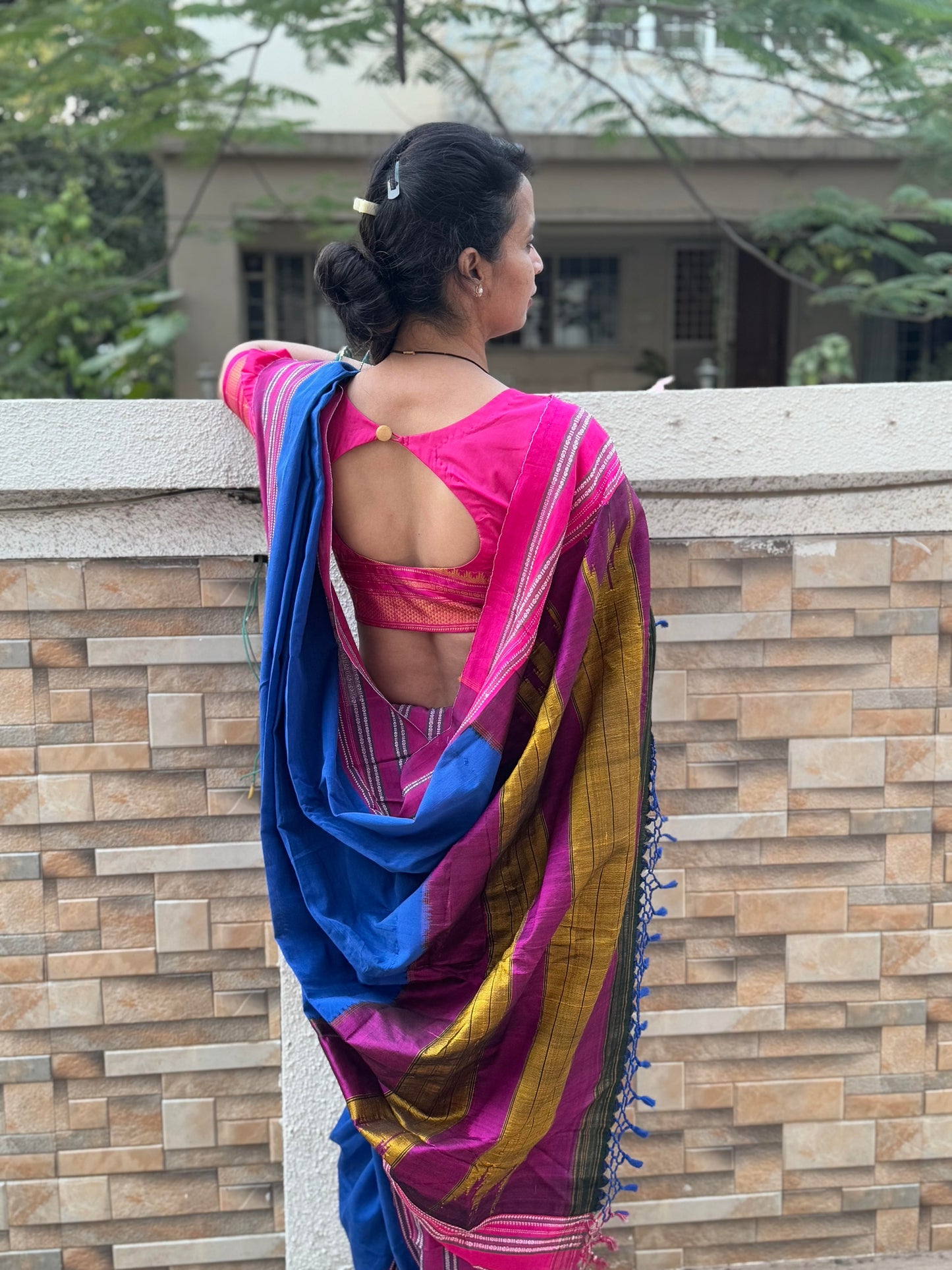 KIMAYA : ILKAL COTTON SAREE