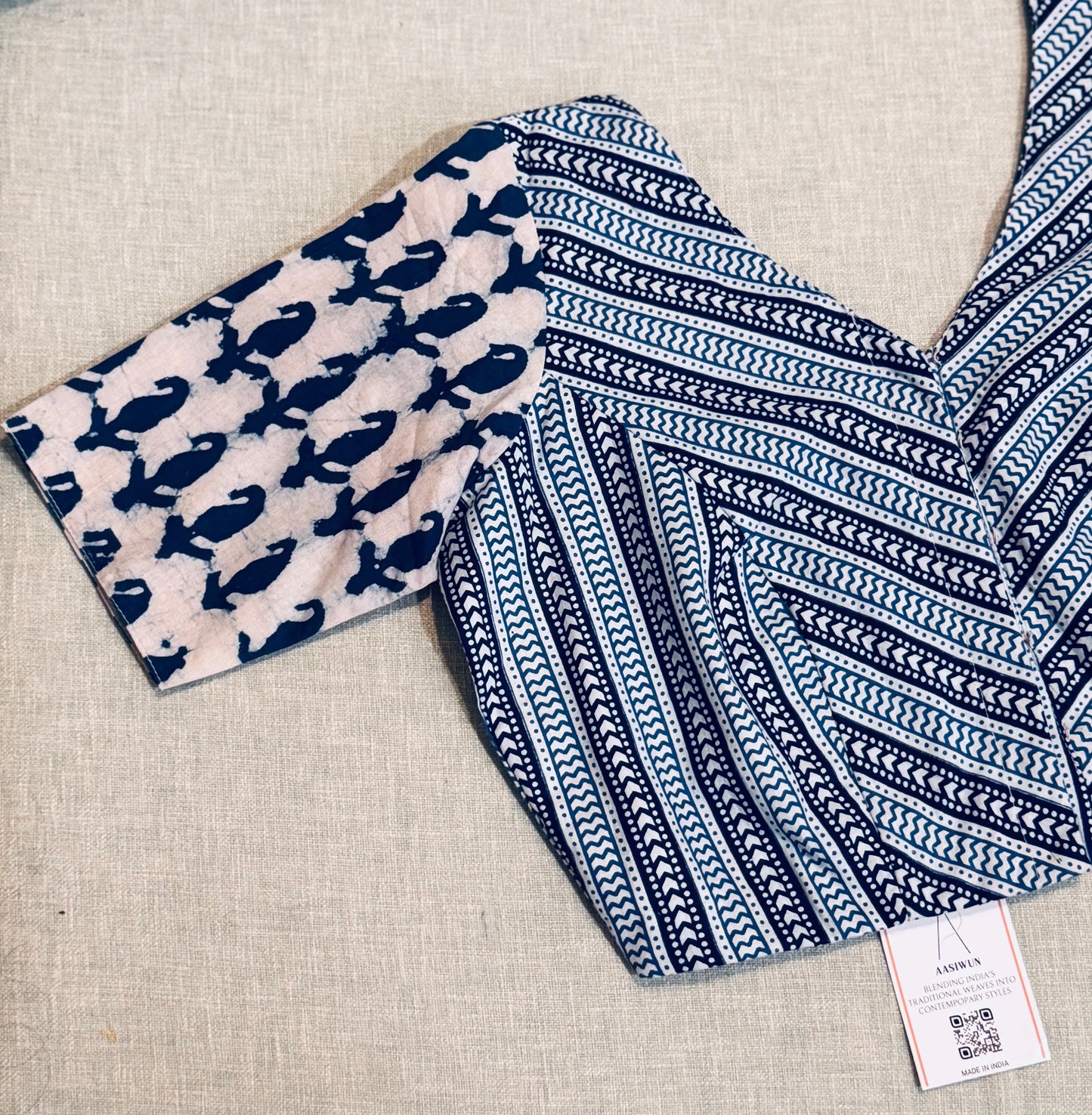 ANANTA : BLOCK PRINTED BLOUSE