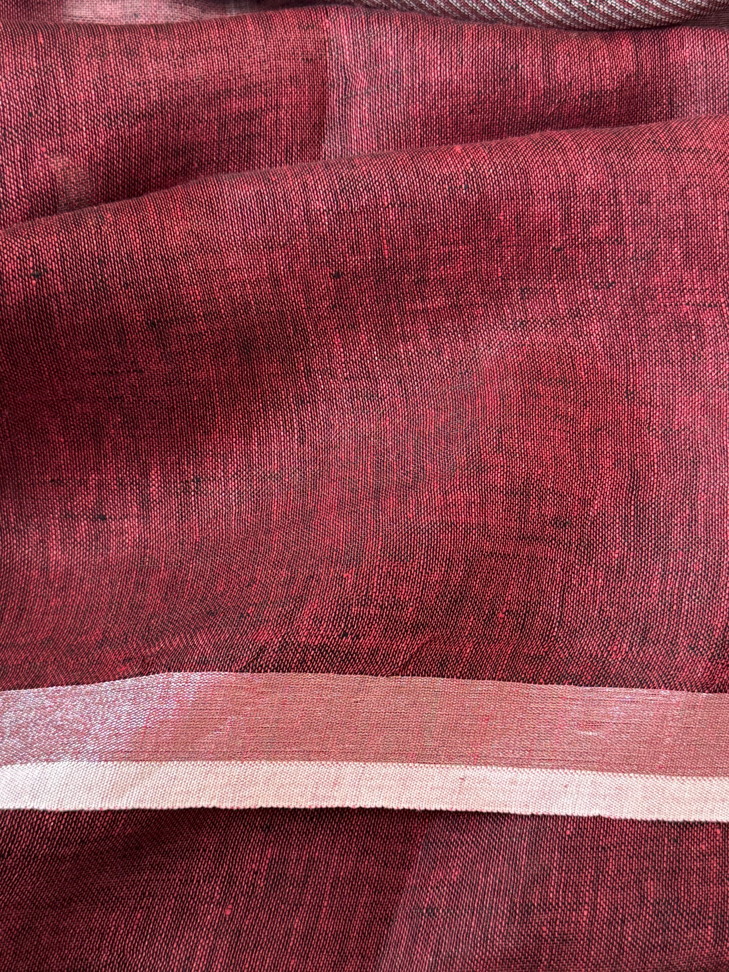 SHAKTI : PURE LINEN SAREE