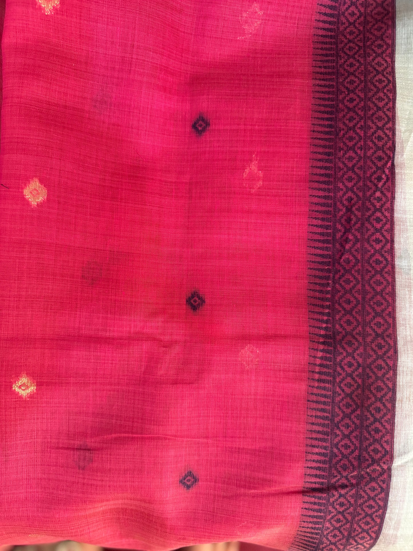 SHANTI : HANDWOVEN MUL COTTON SAREE