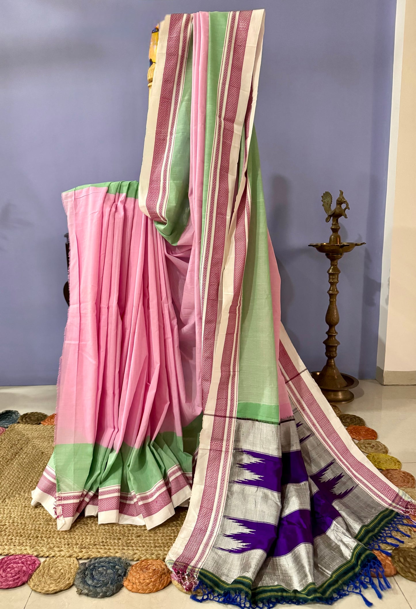 SHATPATRI : ILKAL COTTON SAREE