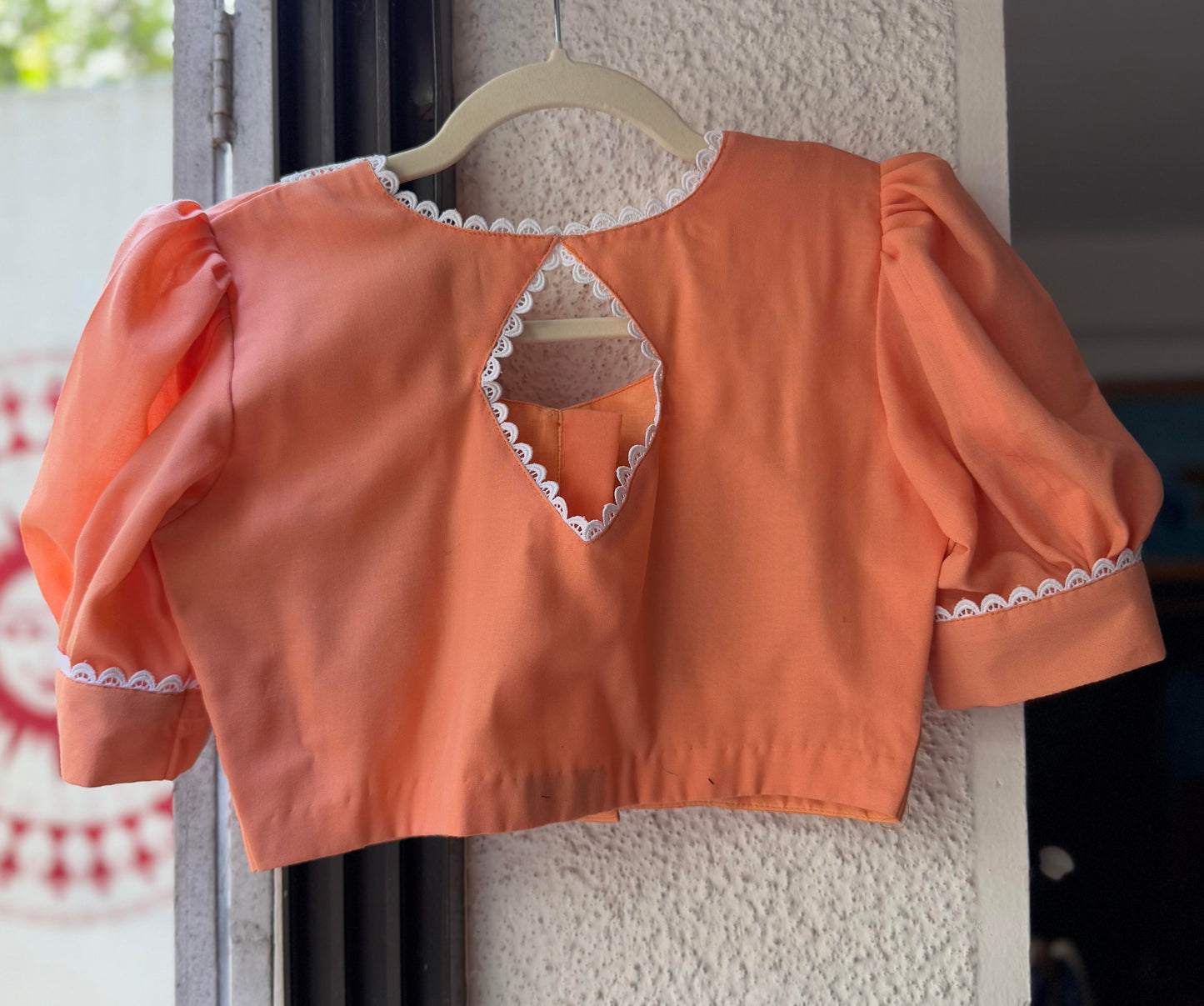 GO PEACH : COTTON BLOUSE
