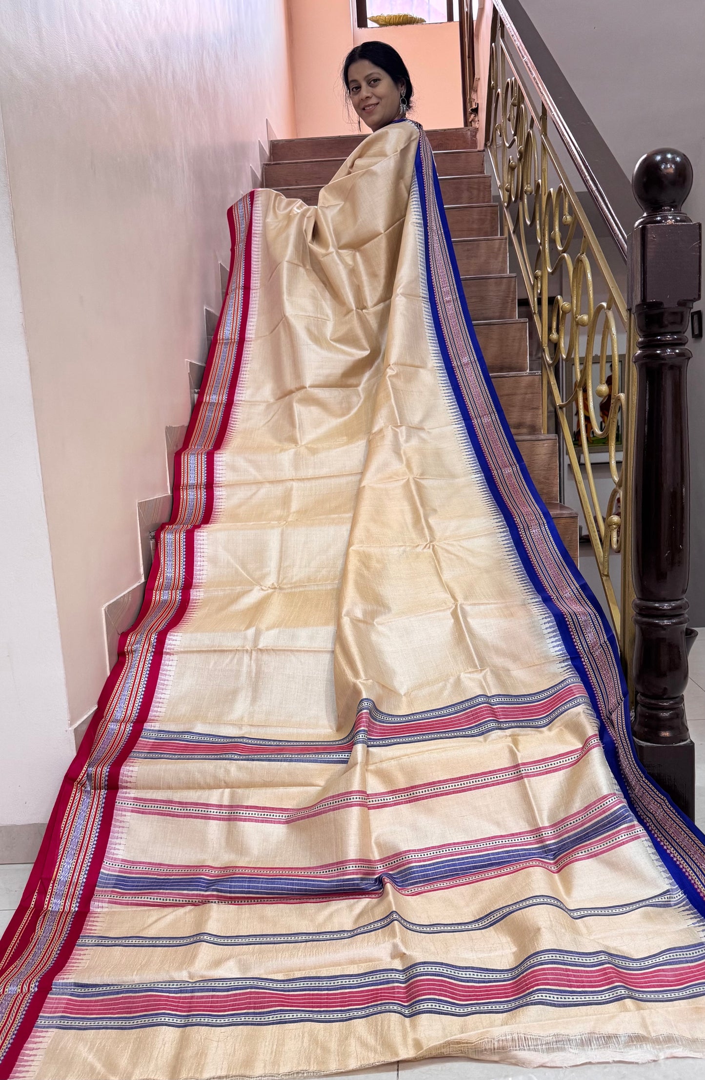 MIHIKA : VIDARBHA TUSSAR KARVATI KINAR SAREE