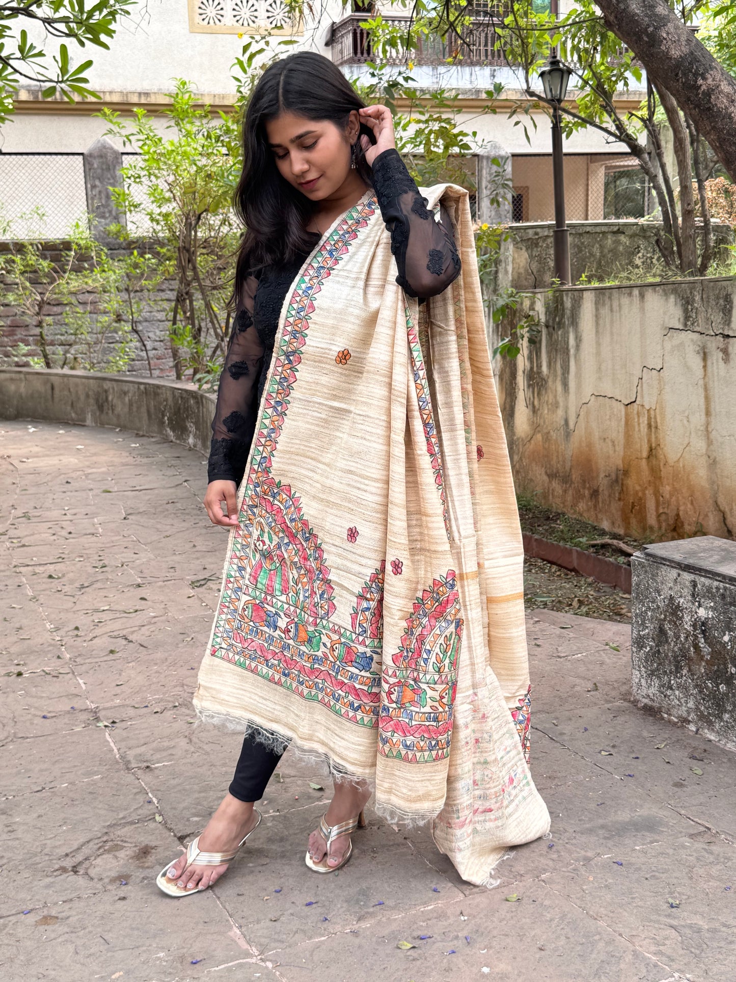 madhubani dupatta