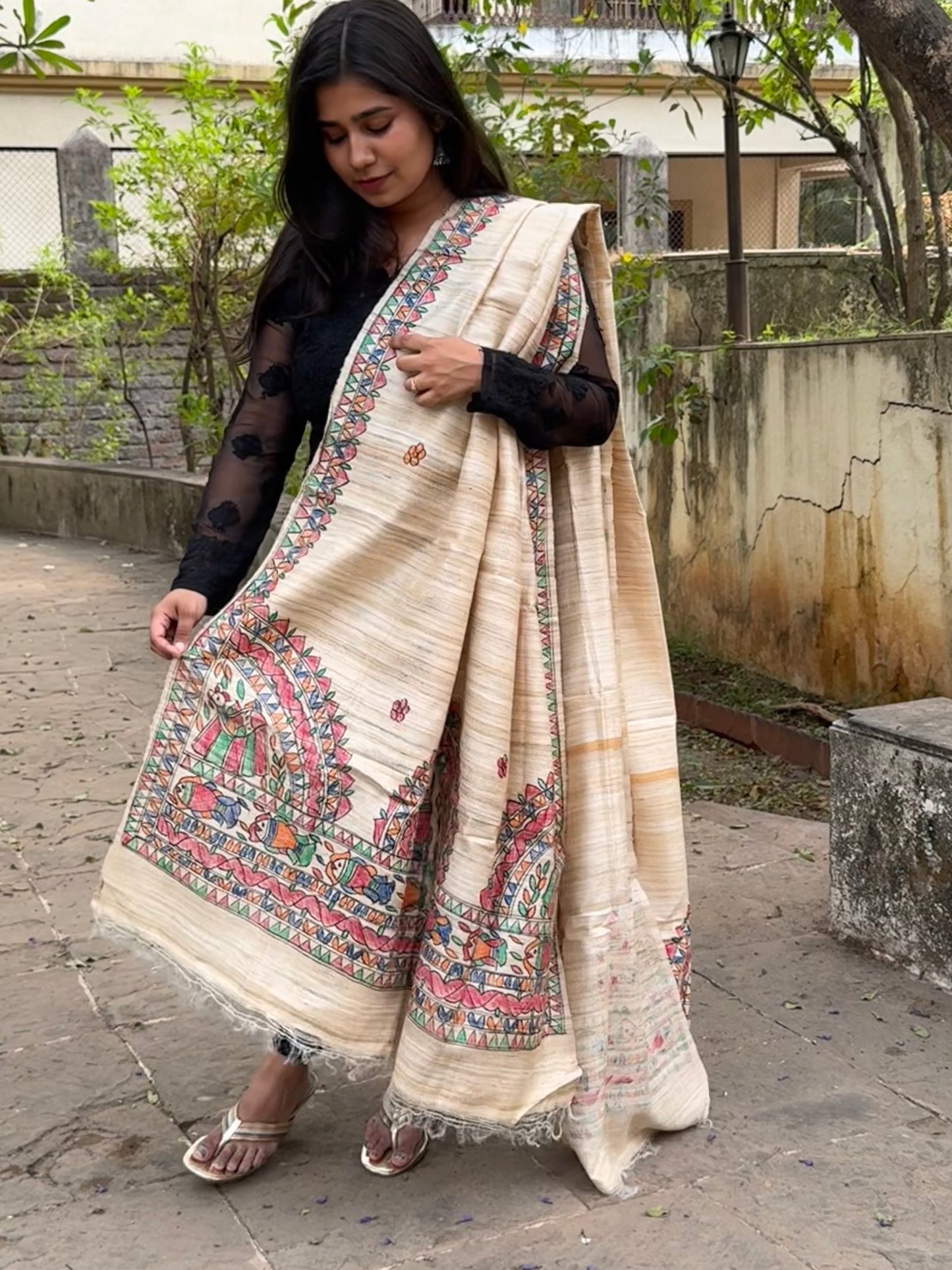 madhubani dupatta