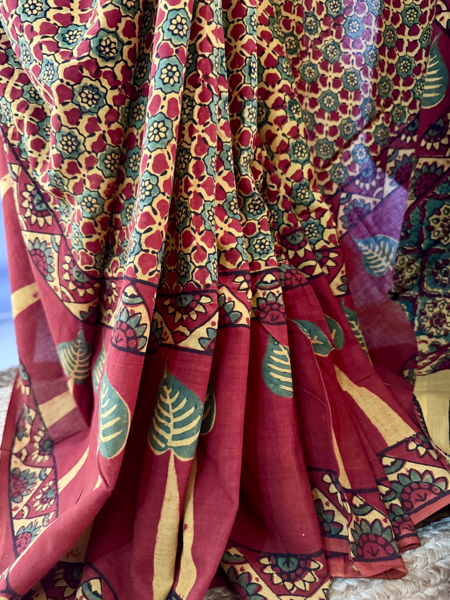 PARIJAAT : AJRAKH MUL COTTON