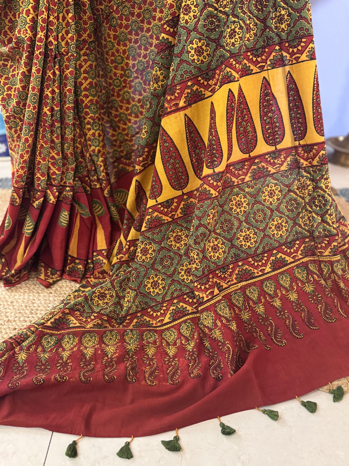 PARIJAAT : AJRAKH MUL COTTON