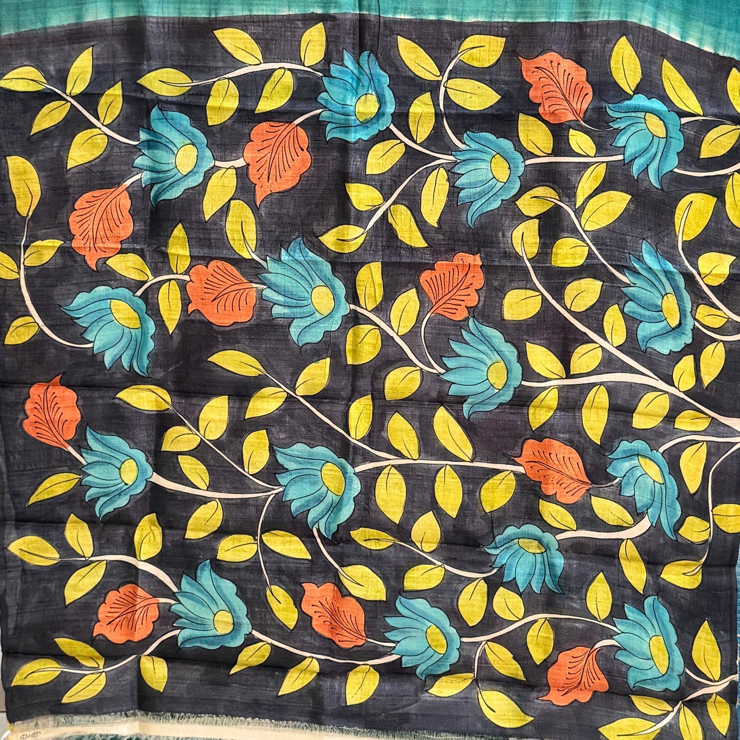 PARNA : SHIBORI TUSSAR SILK SAREE