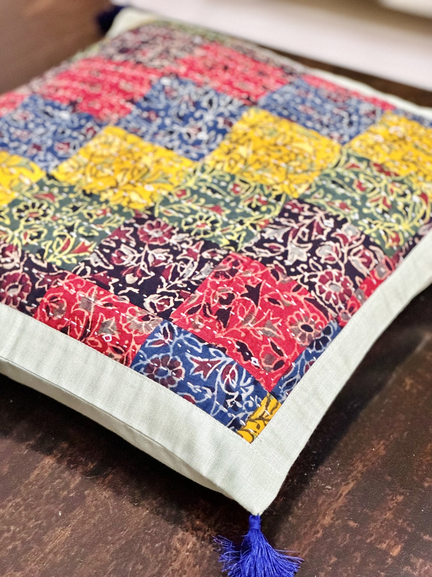 QUILTED MATTER : SET OF 2 COVERS