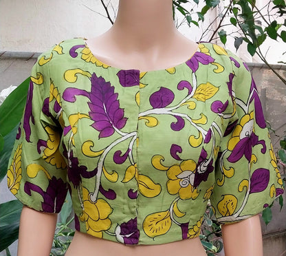 PEACEFUL PISTA: SILK BLOUSE