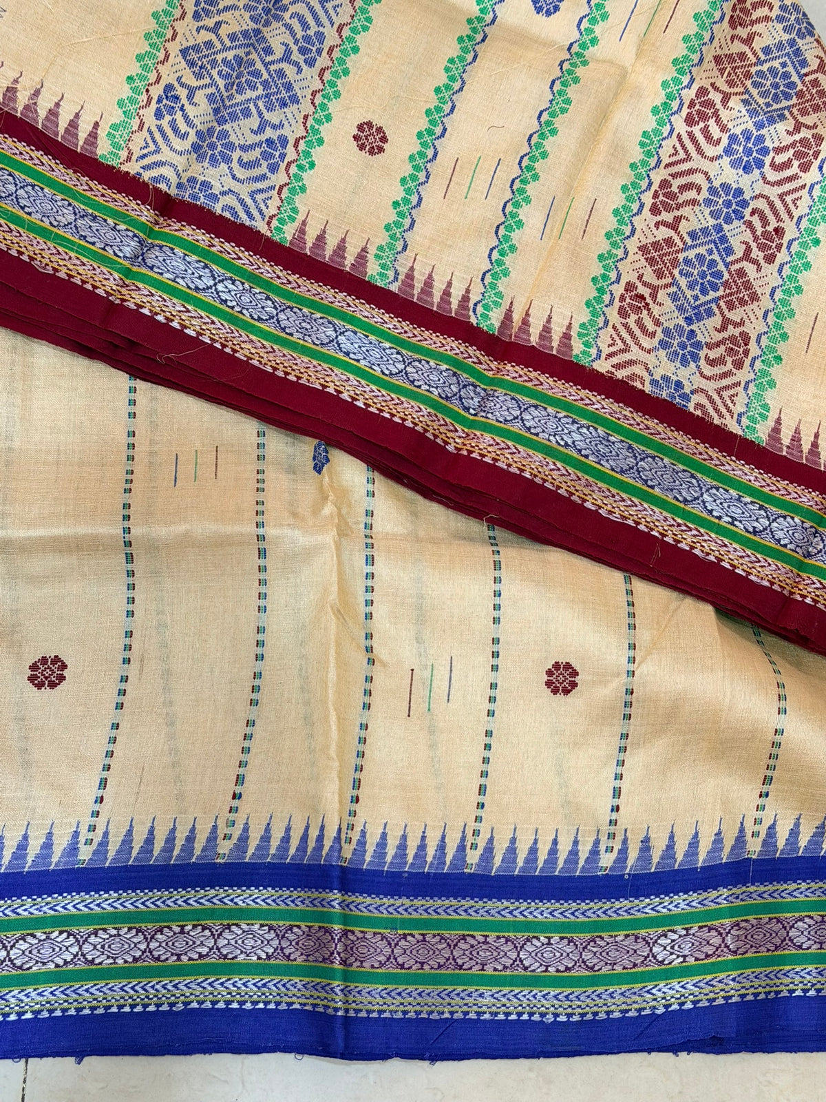 Vidarbha tussar saree