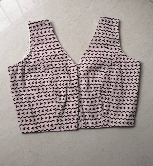 cotton printed blouse