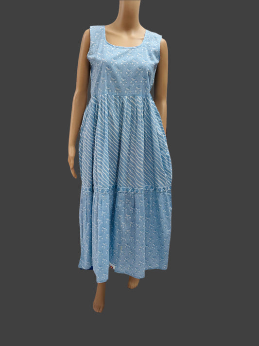 Blue Dress Cotton