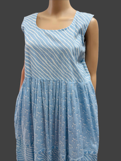 DEW DROPS : PRINTED FLORAL DRESS