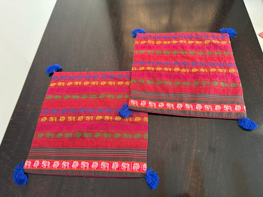 RED APPLE : SET OF 2 COVERS