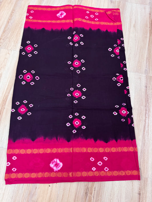 RUCHIRA : COTTON SUNGUDI SAREE