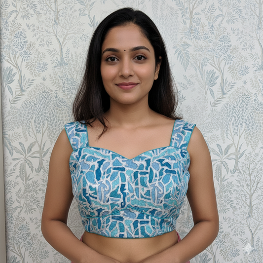 ATHANGI : PREMIUM DOLA SILK BLOUSE