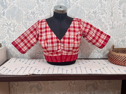 GOMATI : KUNBI COTTON BLOUSE