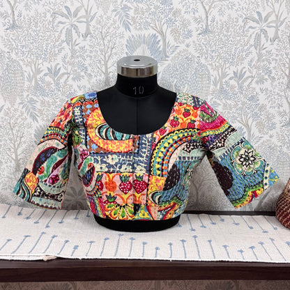 kantha blouse