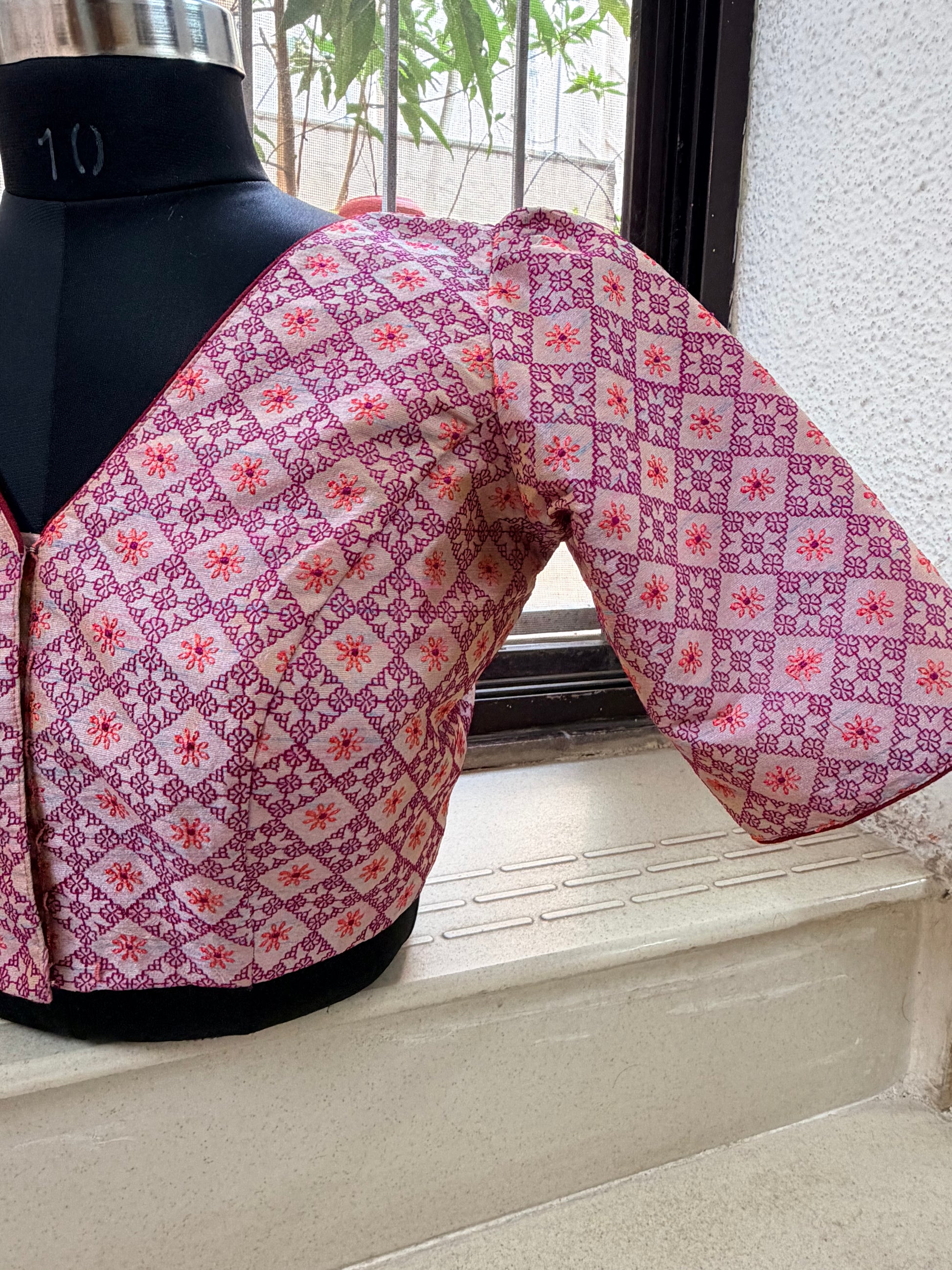 kasuti embroidered blouse