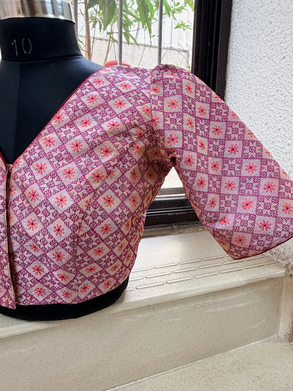 kasuti embroidered blouse