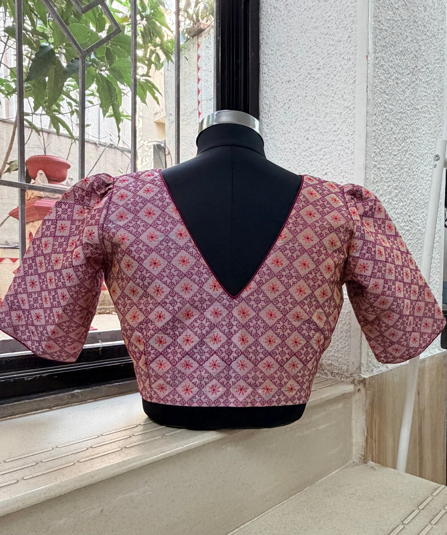 kasuti embroidered blouse