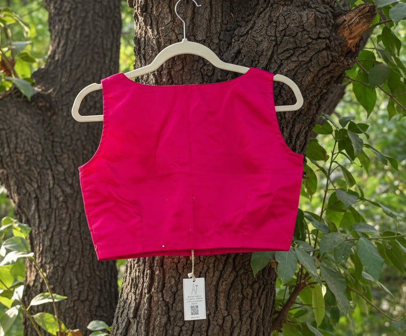 Pink crop top 