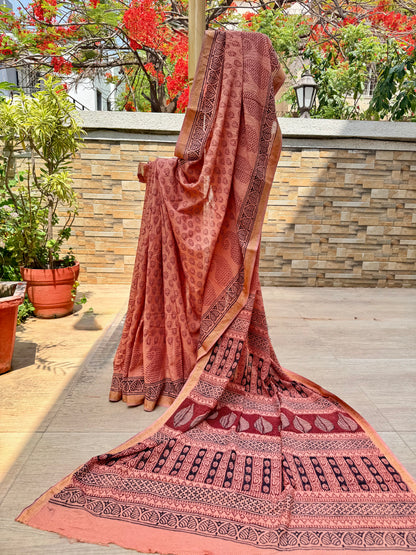 NARAYANI : COTTON BAGH SAREE