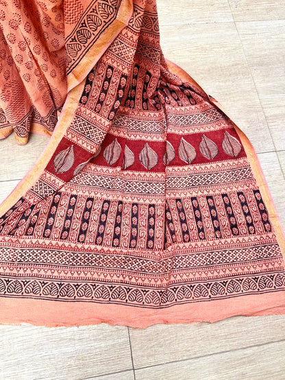 NARAYANI : COTTON BAGH SAREE