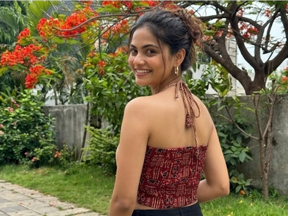 GATHA : GAMATHI HALTER BLOUSE