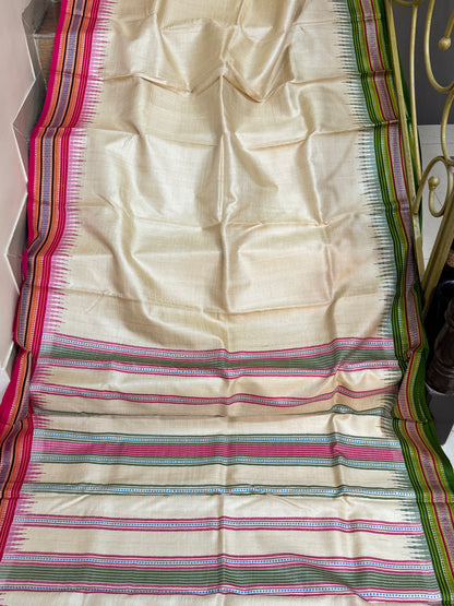 Vidarbha tussar, Karvati Kinar saree