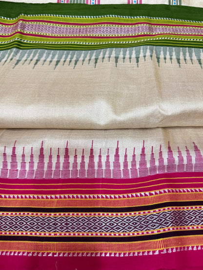 Vidarbha tussar, Karvati Kinar saree