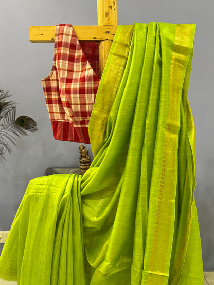 Tussar Munga Silk saree