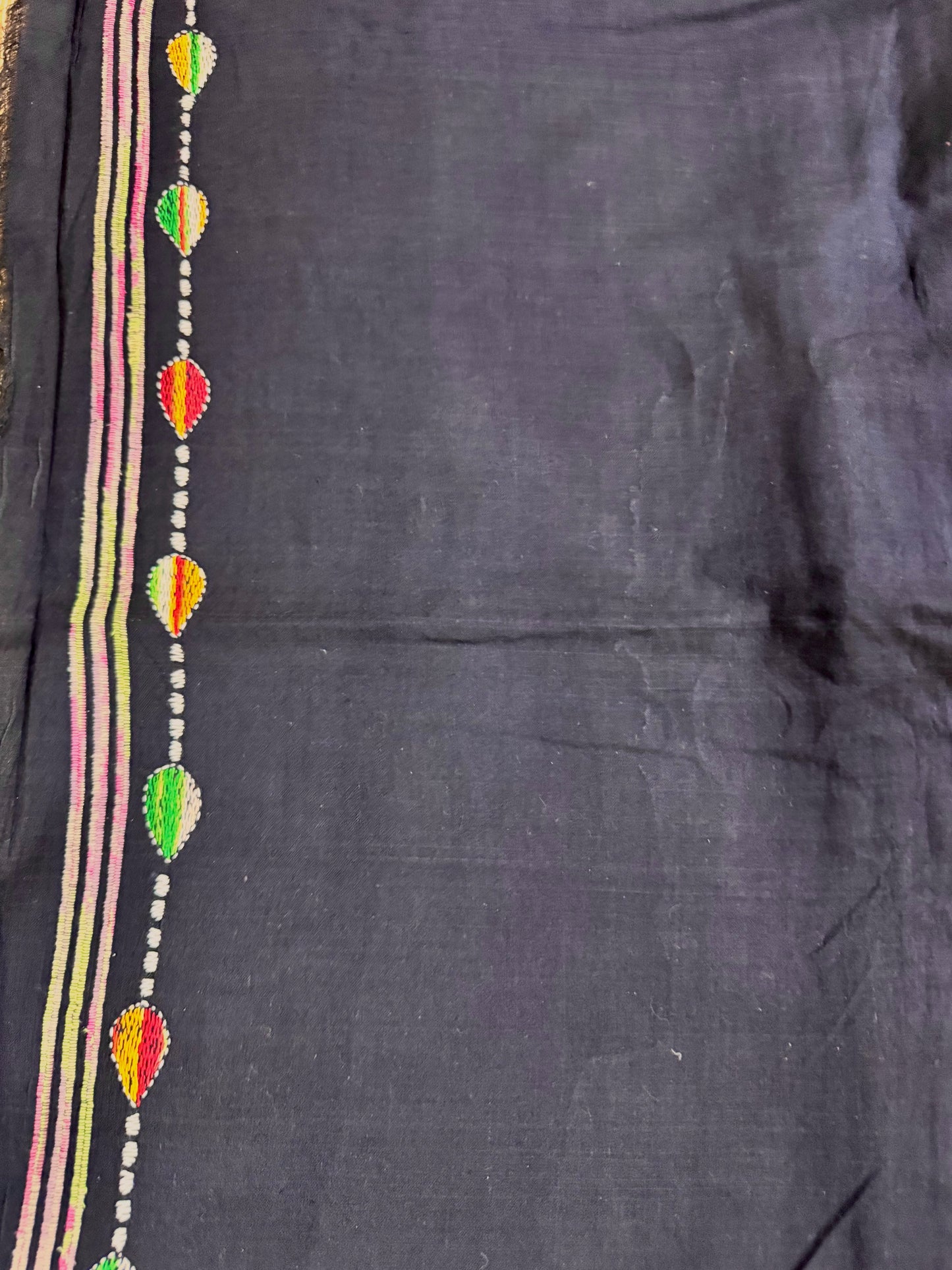 NISHI : COTTON KANTHA SAREE