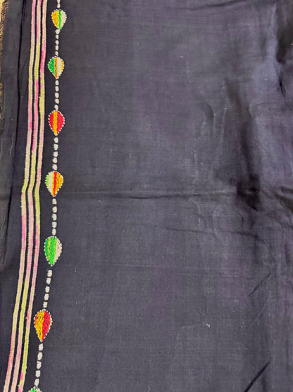 NISHI : COTTON KANTHA SAREE