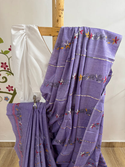 LOPA : COTTON KANTHA SAREE